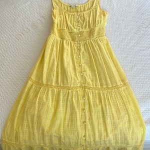AE yellow Maxi dress